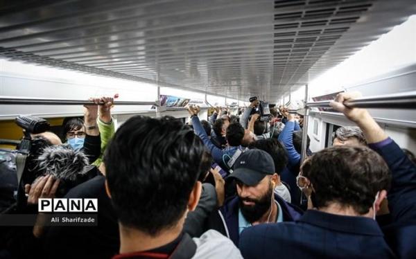 قابل توجه مسافران مترو؛ از ایستگاه های شلوغ آگاه شوید