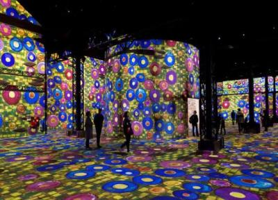 روشنایی در موزه نور؛ اولین موزه هنر دیجیتال در پاریس