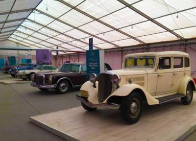 خودروهای تاریخی موزه خودرو در نمایشگاه خودرو تهران