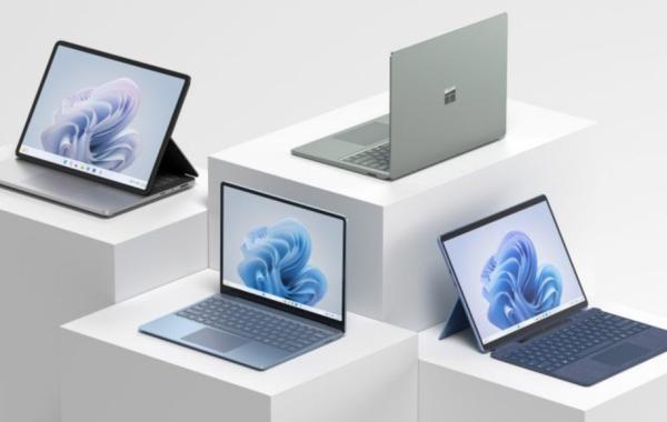 مایکروسافت از سرفیس لپ تاپ استودیو 2 و سرفیس لپ تاپ گو 3 رونمایی کرد